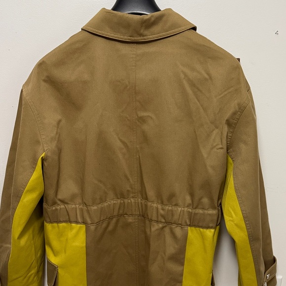 Topshop Men's Tan and Yellow Military Jacket - Picture 6 of 9